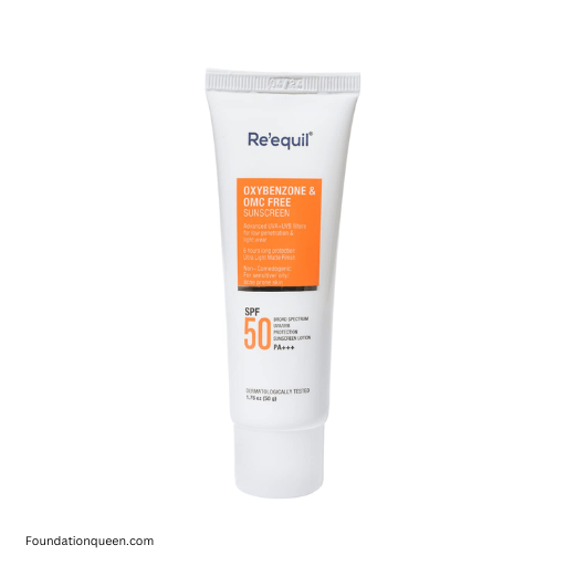 RE' EQUIL Oxybenzone and OMC Free Sunscreen